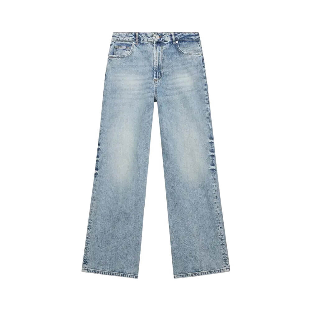 Mint Velvet Mid Indigo Workable Wide Jeans